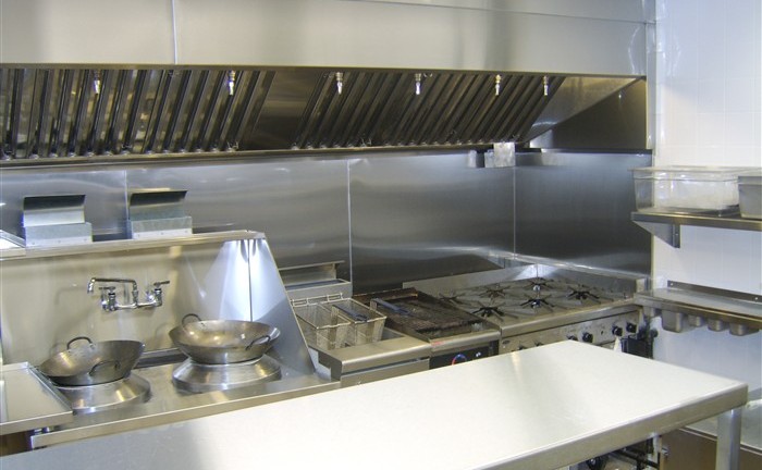 Restaurant - Stainless steel kitchen