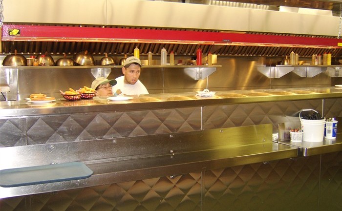 Restaurant - Doghouse Restaurant, Duncan BC - stainless steel fabrication